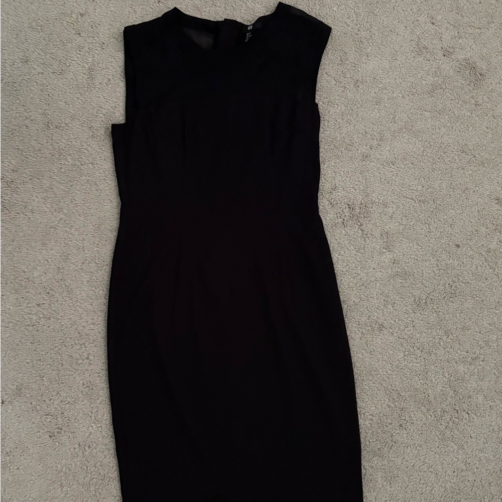 Elegant Black Sleeveless Dress